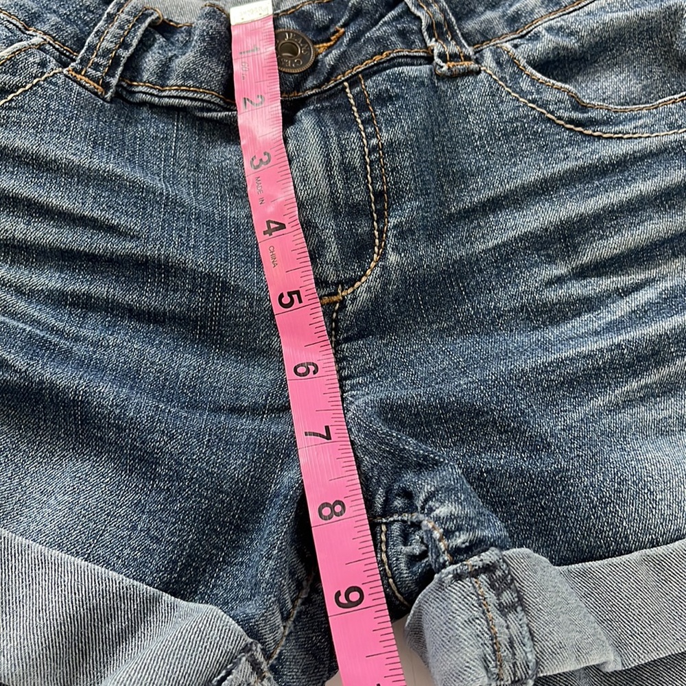 Cest TOI Women's Jean Shorts Dark Wash Siz M - Picture 9 of 9
